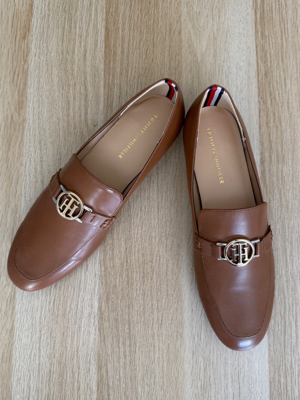 Tommy Hilfiger Tan Cozte Loafers